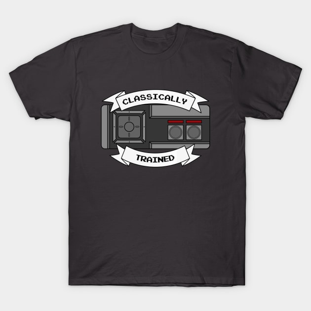 Classically Trained - Sega Master System T-Shirt by randomgeekery